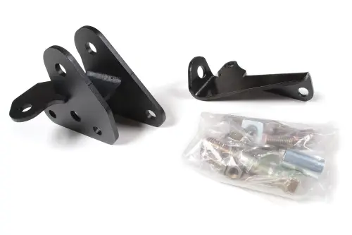 BDS Suspension - BDS124452 | BDS Suspension Front Track Bar Relocation Bracket For Jeep Wrangler JK | Fits 4 Inch Lift