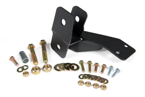 BDS Suspension - BDS124457 | BDS Suspension Rear Track Bar Relocation Bracket For Jeep Wrangler JK | Fits 4.5 Inch Lift