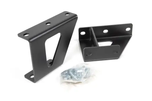 BDS Suspension - BDS124609 | BDS Suspension Rear Sway Bar Drop Bracket Kit For Jeep Wrangler JK | Fits 5-6.5 Inch Lift