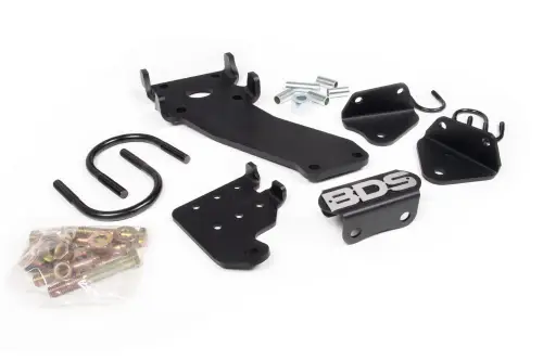 BDS Suspension - BDS55371 | BDS Suspension Dual Steering Stabilizer Mounting Kit For Ram 2500 / 3500 4WD | With T-Style Steering