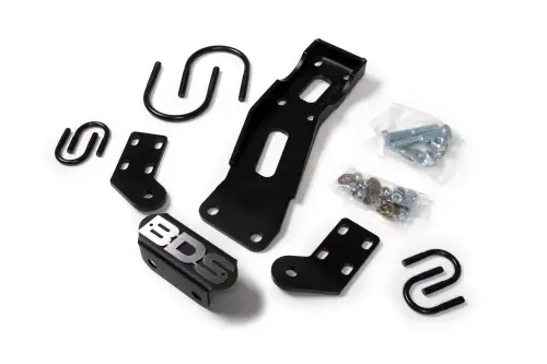 BDS Suspension - BDS55374 | BDS Suspension Dual Steering Stabilizer Mounting Kit For Chevrolet / GMC Truck & SUV