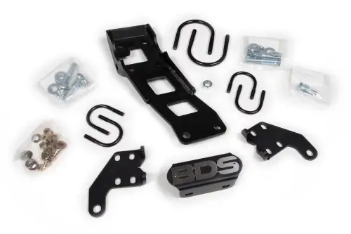 BDS Suspension - BDS55381 | BDS Suspension Dual Steering Stabilizer Mounting Kit For Jeep Wrangler JL