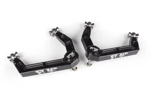 BDS Suspension - FOX80335008 | BDS Suspension Fox Factory Billet Upper Control Arm Kit For Chevrolet Silverado / GMC Sierra 1500 4WD | Black