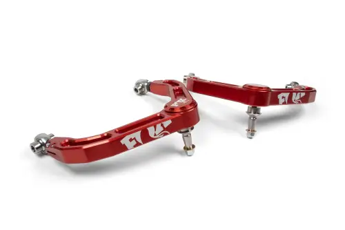 BDS Suspension - FOX80335017 | BDS Suspension Fox Factory Billet Upper Control Arm Kit For Ram 1500 4WD | Orange