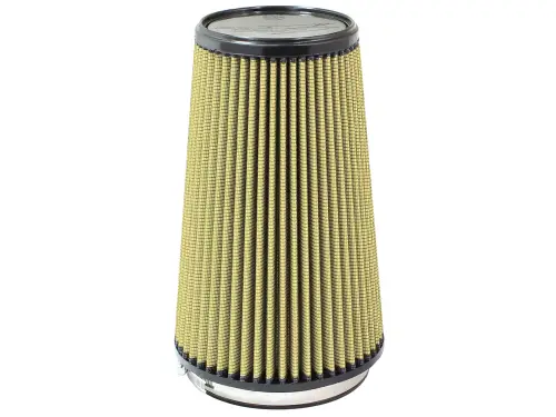 Afe - Advance Flow Engineering - 72-60512 | aFe Power Magnum FLOW Universal Clamp-On Air Filter With Pro GUARD 7 Media | 6 IN F x 7-1/2 IN B x 5-1/2 IN T x 12 IN H