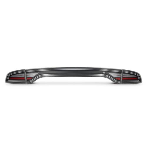 AlphaREX - 642012 | AlphaRex NOVA-Series Prismatic LED Tail Lights Black for Dodge Charger MKII (2015-2023)