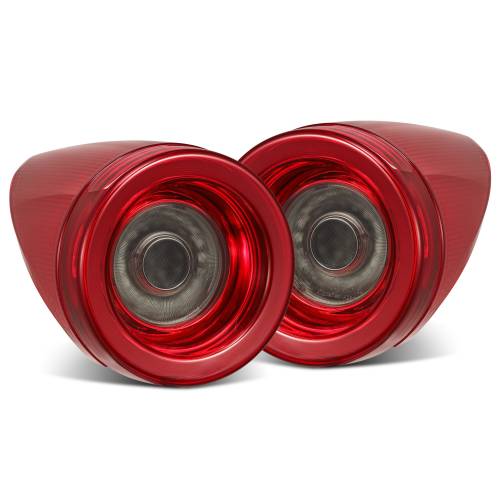 AlphaREX - 668003 | AlphaRex NOVA-Series Prismatic LED Tail Lights Red Smoke for Ferrari 458 (2010-2015)