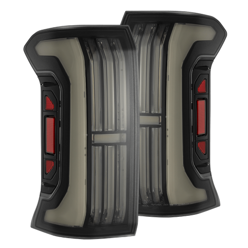 AlphaREX - 679030 | AlphaRex NOVA-Series Prismatic LED Tail Lights Alpha-Black for Toyota Tacoma