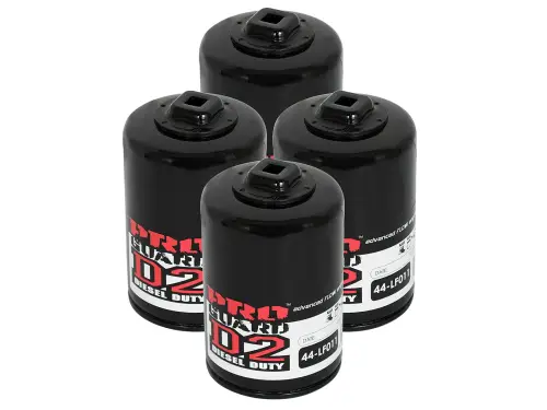 Afe - Advance Flow Engineering - 44-LF011-MB | AFE Power PROGUARD Oil Filter (4 Pack) For American Motors, Buick, Cadillac, Chevrolet, GMC, Hummer, Isuzu, Jeep, Pontiac, Saab And Saturn