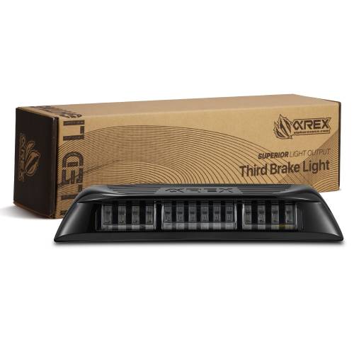 AlphaREX - 220081 | AlphaRex NOVA-Series Prismatic LED Third Brake Light Black for Toyota Tacoma Double Cab (2016-2023)