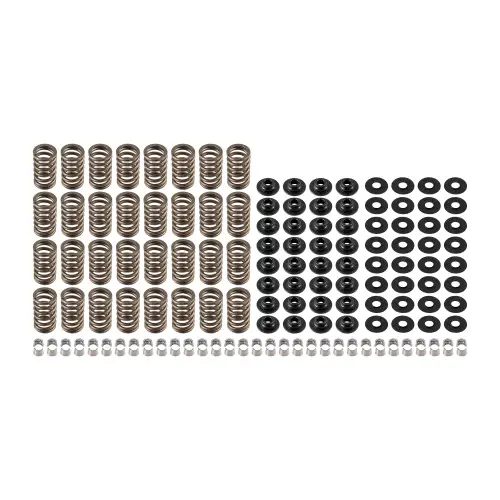 Pacific Performance Engineering - 110090053 | PPE Performance GM 6.6L Duramax Straight Valve Springs, Retainers, And Keepers Kit For Chevrolet Silverado / GMC Sierra 2500 HD & 3500 HD
