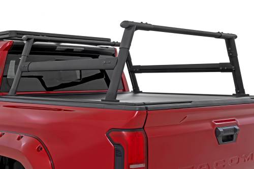 Rough Country - 73141 | Rough Country Bed Rack T-Slot Compatible, Aluminum For Toyota Tacoma 2WD/4WD