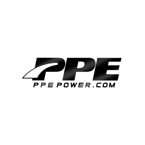Pacific Performance Engineering - 588001200 | PPE Performance Cut Vinyl Sticker - 8.5x2.5 | Black Finish