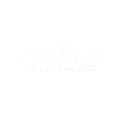 Pacific Performance Engineering - 588001201 | PPE Performance Cut Vinyl Sticker - 8.5x2.5 | White Finish