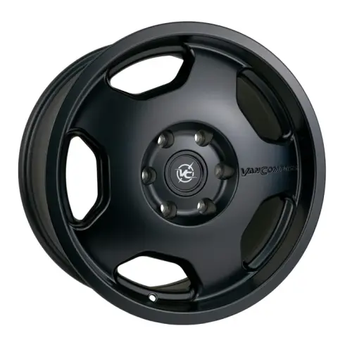 Van Compass - 2100-SB | Van Compass Chunk Wheel For Mercedes-Benz Sprinter | 17X8 Inch | Satin Black