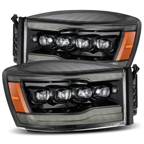 AlphaREX - 880538 | AlphaRex NOVA-Series LED Projector Headlights Dodge Ram 1500 / 2500 / 3500 (2006-2008) | Alpha-Black