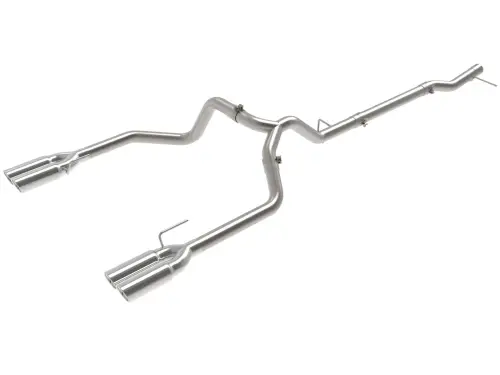 Afe - Advance Flow Engineering - 49-34146-P | aFe Power Vulcan Series 3 Inch 304 Stainless Steel DPF-Back Exhaust System With Polished Tip For GM Trucks L6-3.0L (td) LZ0