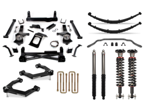 Cognito Motorsports - 210-P1150 | Cognito 8 Inch Performance Lift Kit with Elka 2.0 IFP Shocks (Silverado, Sierra 1500 2WD/4WD Includes AT4, AT4X, Trail Boss & ZR2)