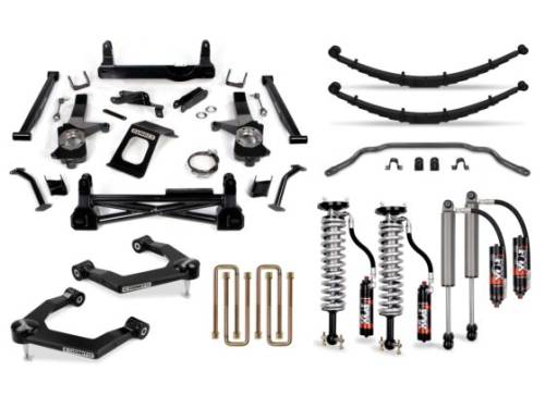 Cognito Motorsports - 210-P1223 | Cognito 8 Inch Suspension Lift Kit with Fox 2.5 Elite Shocks (Silverado, Sierra 1500 2WD/4WD Includes AT4, AT4X, Trail Boss & ZR2)