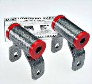 SH1092-1 | DJM Suspension Rear Lowering Shackles (2006-2008 Ram 1500 Pickup 2WD)