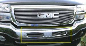 25201 | T-Rex Billet Series Bumper Grille | Horizontal | Aluminum | Polished | 1 Pc | Bolt-On | 5 Bars