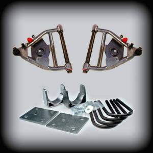 DJM1055-35-DRUMBRAKES | DJM Suspension 3 Inch Front / 5 Inch Rear Lowering Kit (1968-1972 C10 Pickup 2WD with 2.25 Inch Wide Leafs and Drum Brakes Shocks Included)
