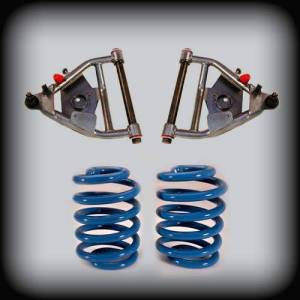 DJM2356-34 | DJM Suspension 3 Inch Front / 4 Inch Rear Lowering Kit for 1971-1972 C10 Pickup 2WD with Coil Spring Rear and Disk Brakes (Shocks Included)