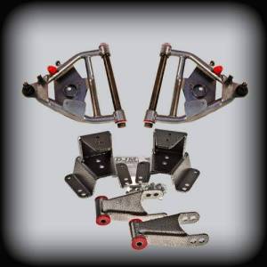 DJM2456-34 | DJM Suspension 3 Inch Front / 4 Inch Rear Lowering Kit for 1973-1987 C10 Pickup 2WD (Shocks Included)