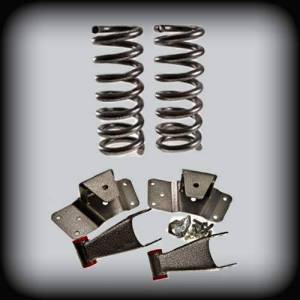DJM2352-24 | DJM Suspension 2 Inch Front / 4 Inch Rear Lowering Kit for 1992-1999 C2500, C3500 Pickup 2WD (Shocks Included)
