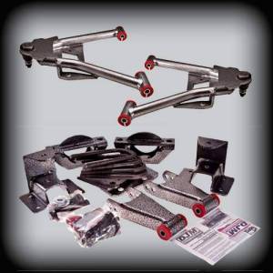 DJM2507-24 | DJM Suspension 2 Inch Front / 4 Inch Rear Lowering Kit for 2007-2015 Silverado, Sierra 1500 2WD (Shocks Included)