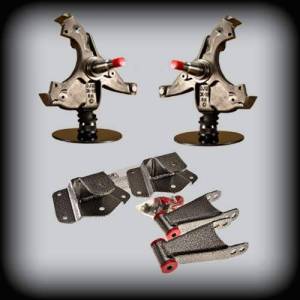 DJM2029-23-1 | DJM Suspension 2 Inch Front / 3 Inch RearLowering Kit for 1992-1999 Suburban 2WD | 1995-1999 Tahoe 4 Door 2WD (Shocks Included)