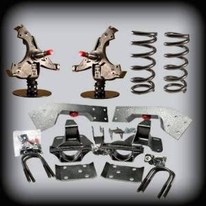 DJM1028-45 | DJM Suspension 4 inch Front / 5 inch Rear Complete Lowering Kit for Chevy Suburban (Shocks Included)