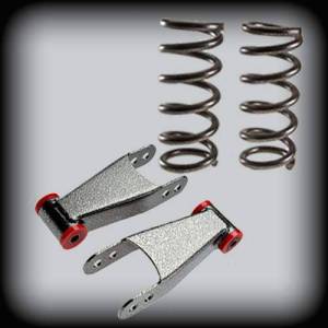 DJM2351-22 | DJM Suspension 2 Inch Front / 2 Inch Rear Lowering Kit for 1988-1998 C1500 Pickup 2WD (Shocks Included)