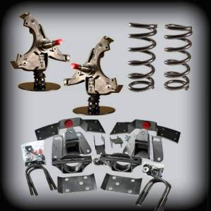 DJM1029-44-4DR | DJM Suspension 4 Inch Front / 4 Inch Rear Lowering Kit (1995-1999 Tahoe, Yukon 2WD | 4 Door ONLY | Shocks Included)