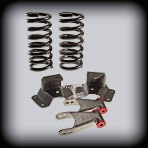 DJM3097-24 | DJM Suspension 2 Inch Front / 4 Inch Rear Lowering Kit for 1997-2003 F150 Pickup 2WD (Shocks Included)