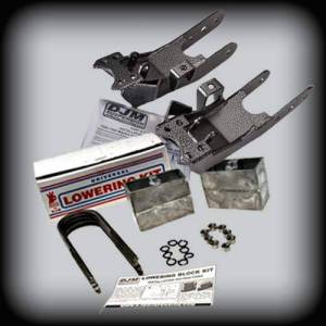 DJM Suspension - DJM2955-34 | DJM Suspension 3 Inch Front / 4 Inch Rear Lowering Kit for 1986-1993 Pickup 2WD (Shocks Included) - Image 1