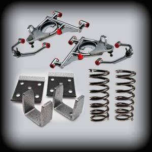 DJM3010-45 | DJM Suspension 4 Inch Front / 5 Inch Rear Lowering Kit for 2011-2014 Ranger 2WD with OEM Rear Disc Brakes (Shocks Included)