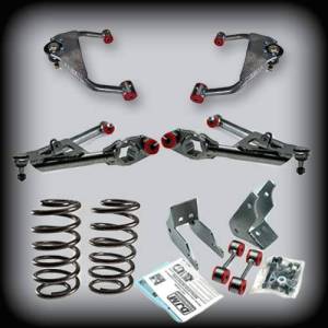 DJM2000-33+ | DJM Suspension 3 Inch Front / 3 Inch Rear Lowering Kit for 2000-2006 Suburban, Tahoe, Yukon 2WD/4WD (Shocks Included)