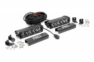 70706 | 6-inch Cree LED Light Bars (Pair | Chrome Series)