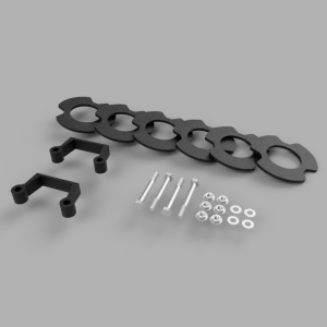 406010 | Traxda 1-2.5 Inch Front Suspension Leveling Kit (2007-2024 Silverado, Sierra 1500, Suburban, Tahoe, Yukon 2WD/4WD)