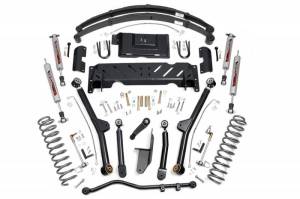 68622 | Rough Country 4.5 Inch Lift Kit with Premium N3 Shocks Leaf Springs (1984-2001 Cherokee XJ 4WD | NP231)