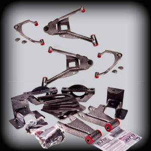 DJM2515-35 | DJM Suspension 3 Inch Front / 5 Inch Rear Lowering Kit for 2015-2018 Silverado, Sierra 1500 2WD with OEM Cast Aluminum Steering Knuckles (Shocks Included)