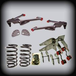 DJM2015-24 | DJM Suspension 2 Inch Front / 4 Inch Rear Lowering Kit for 2015-2018 Suburban, Tahoe, Yukon 2WD (Shocks Included)