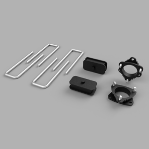905019 | Traxda 3.0 Inch Front / 1.0 Inch Rear Suspension Lift Kit (2016-2023 Tacoma 4WD, 2016-2023 Tacoma PreRunner 2WD)