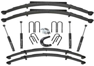 K422 | Superlift 6 inch Suspension Lift Kit with Shadow Shocks (1973-1987 K10, 1973-1991 Blazer, Jimmy, Suburban 4WD | 52 Inch Leafs)