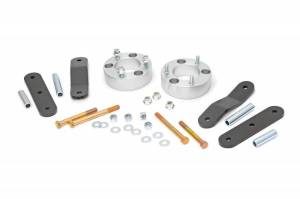 867 | Rough Country 2.5 Inch Lift Kit For Nissan Frontier / Xterra 2WD/4WD | No Strut (Aluminum Spacer)