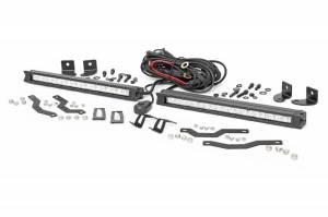 70809 | Ford Dual 10in LED Chrome Series Grille Kit (18-20 F-150 | XLT)-Chrome Series