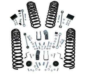K183 | Superlift 2.5 Inch Suspension Lift Dual Rate Coil Kit With Shock Extensions (2018-2025 Wrangler JL Unlimited 4WD)
