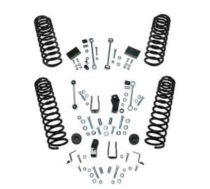K185 | Superlift 2.5 Inch Dual Rate Coil Spring Suspension Lift Kit With Shock Extension (2018-2025 Wrangler JL 4WD)