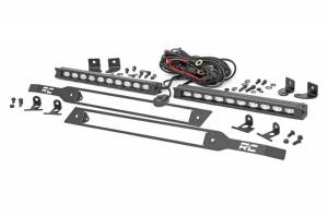 Rough Country - 70817 | Chevy Dual 10in LED Grille Kit | Black Series (19-22 Silverado 1500) - Image 1